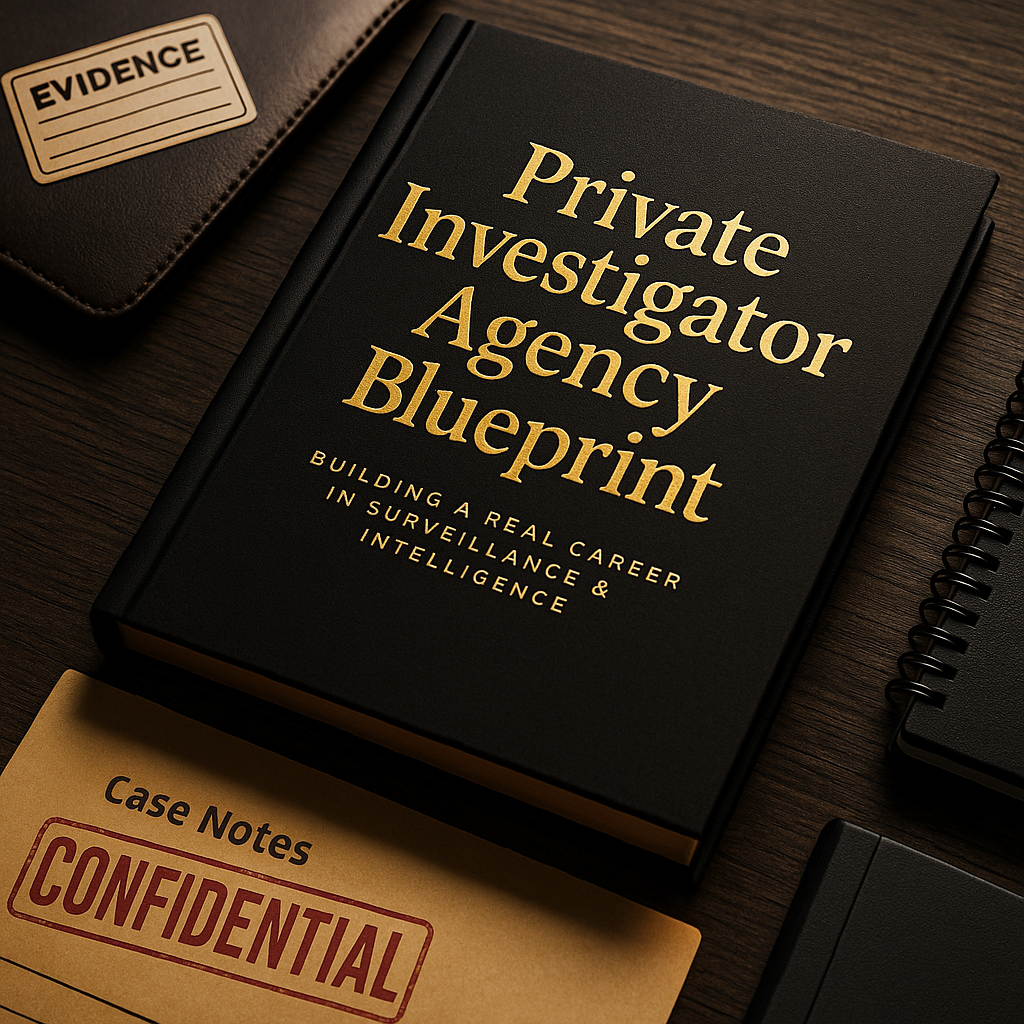 Private Investigation Agency Blueprint™: Launch Your Own Licensed PI Business with No Experience