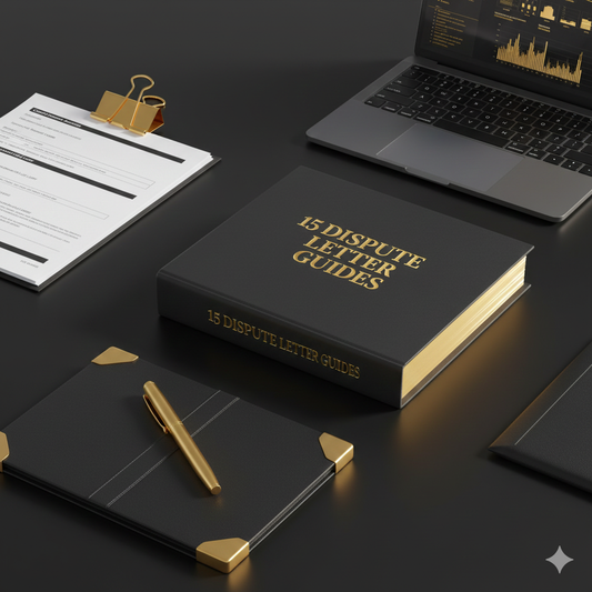 15 Credit Dispute Letters (Bundle)