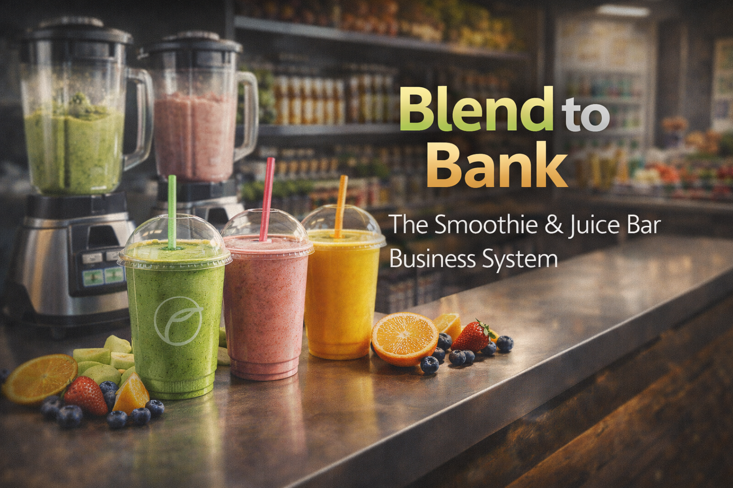 how to start a smoothie bar business