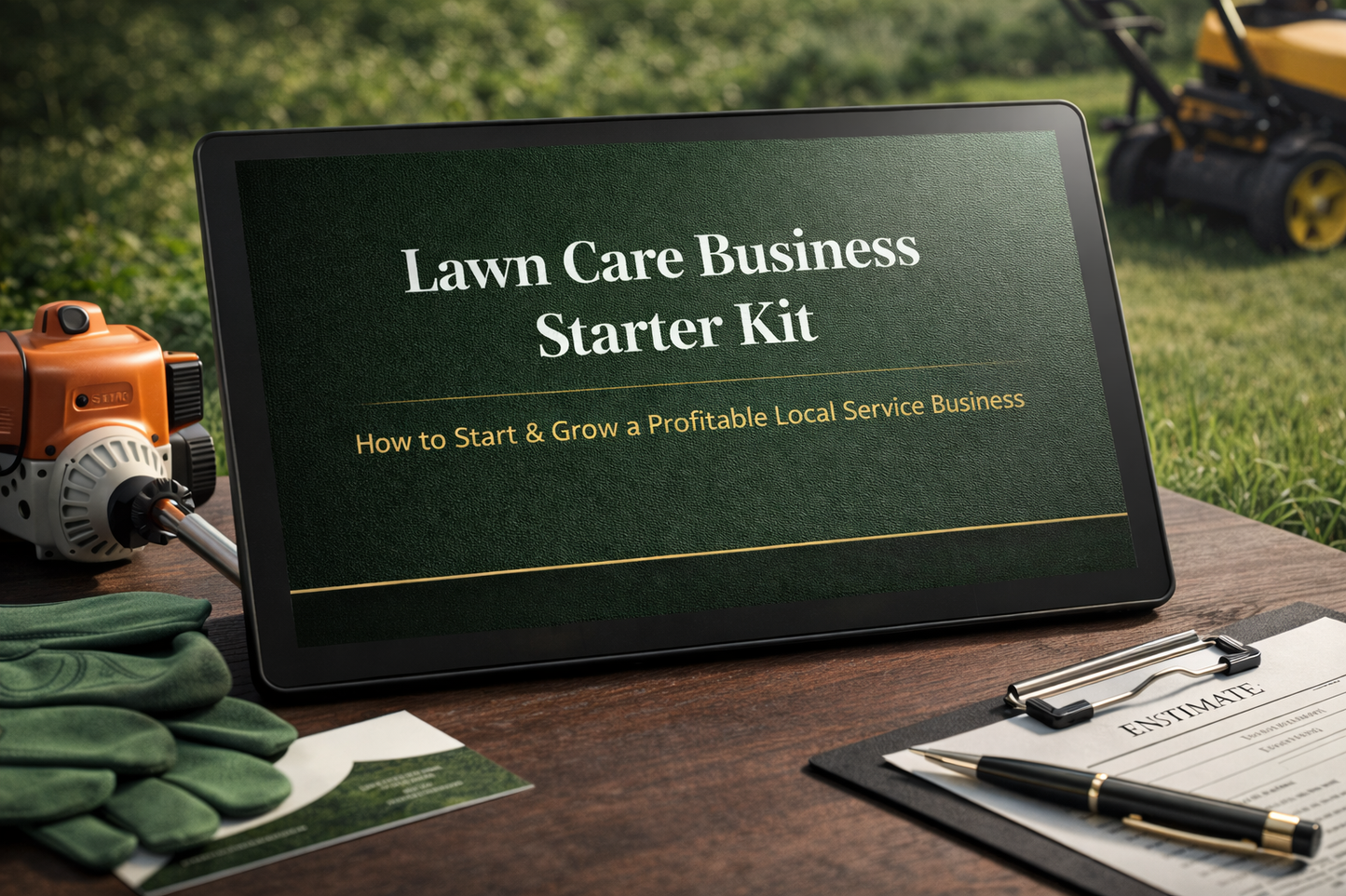 Lawn Care Business Starter Kit