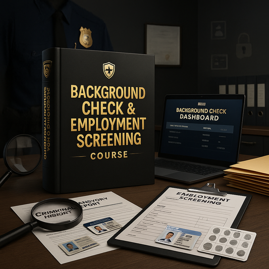 Background Check & Employment Screening Course™ (How to Start a Profitable Screening Business)