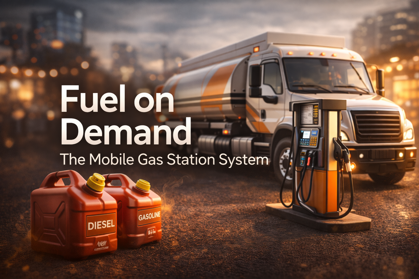Fuel On Demand: Mobile Gas Station System