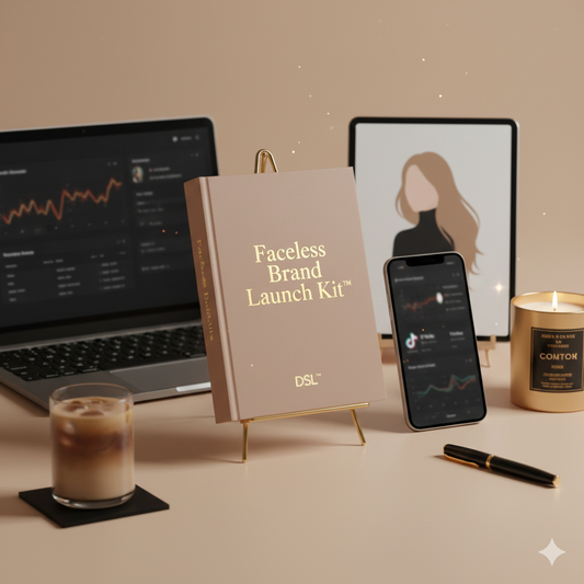 faceless brand business startup