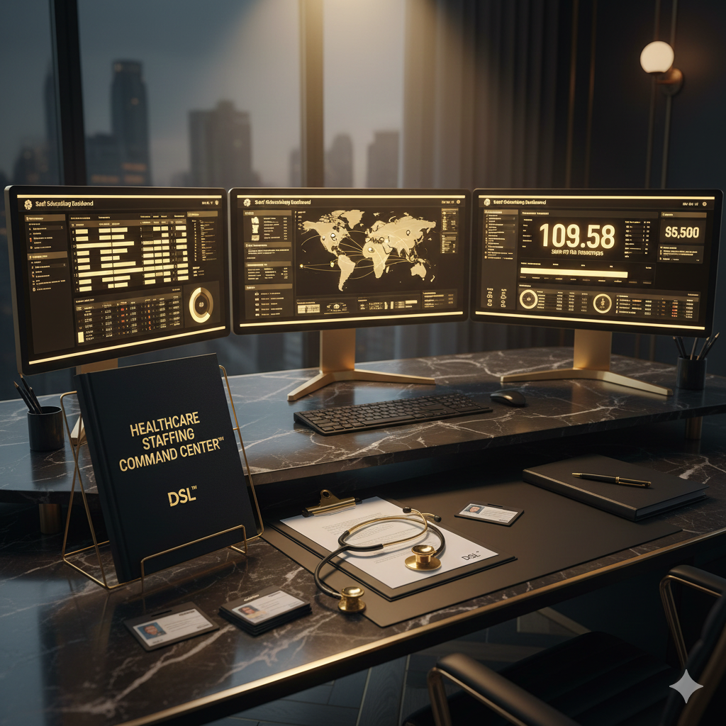 Healthcare Staffing Agency Blueprint™: The Complete Roadmap to Building a Premium Healthcare Staffing Firm