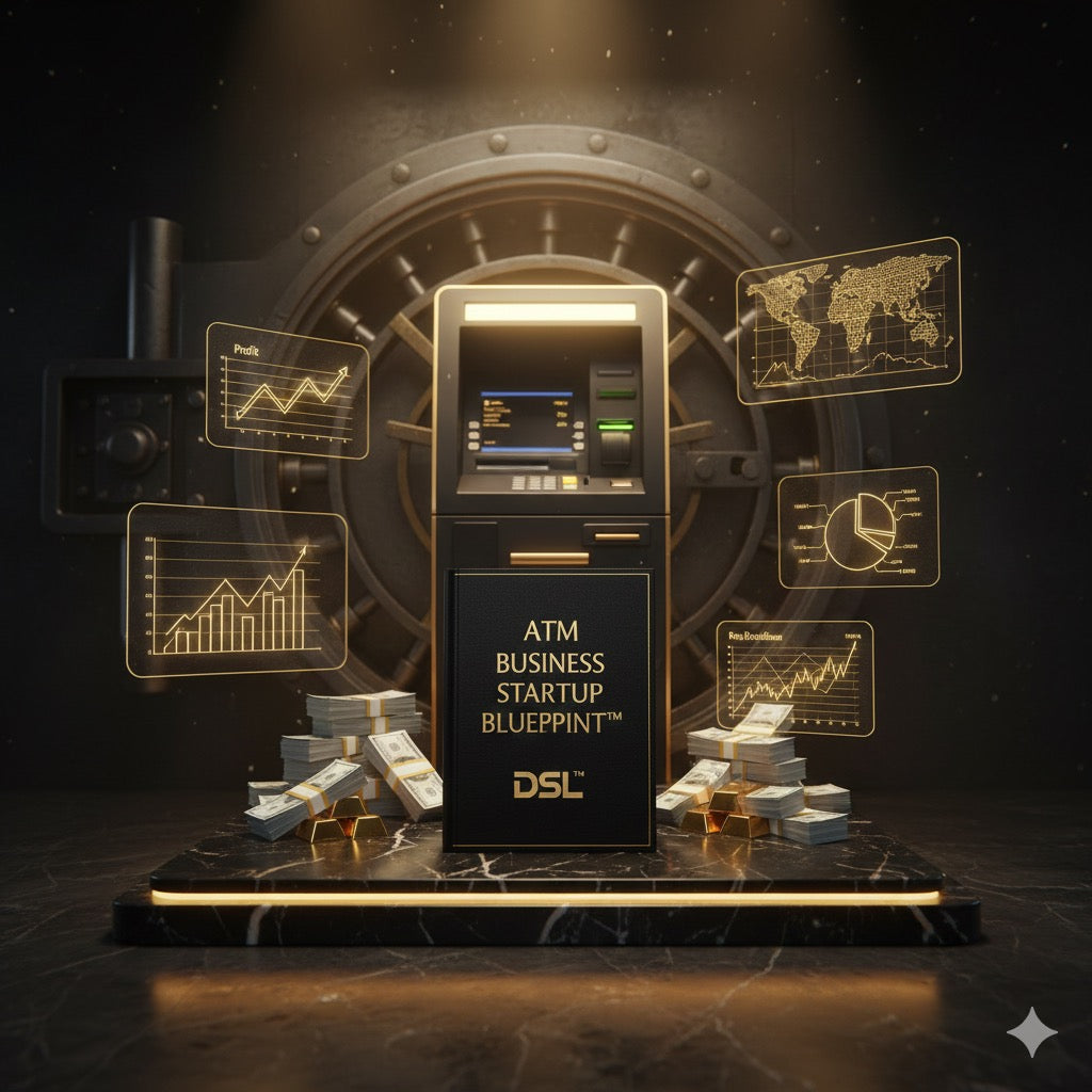 ATM Business Startup Blueprint — Step-By-Step Passive Income Guide