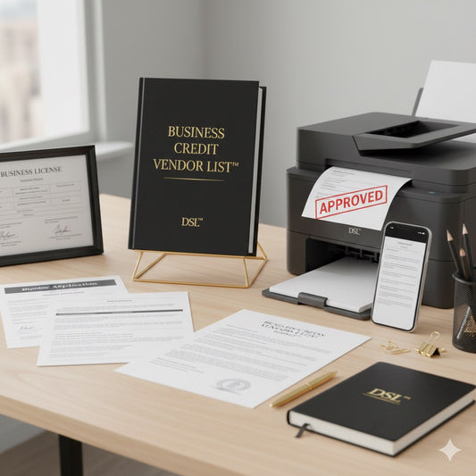 Business Credit Vendor List