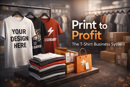 Print to Profit: The T-Shirt Business System