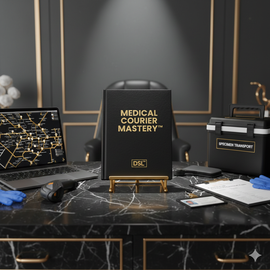 how to start a medical courier business