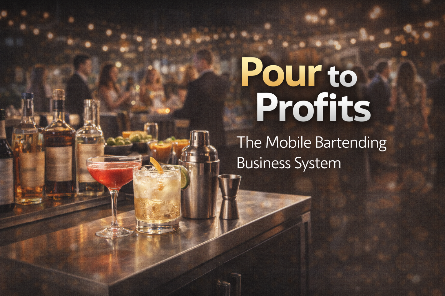 how to start a mobile bartending business