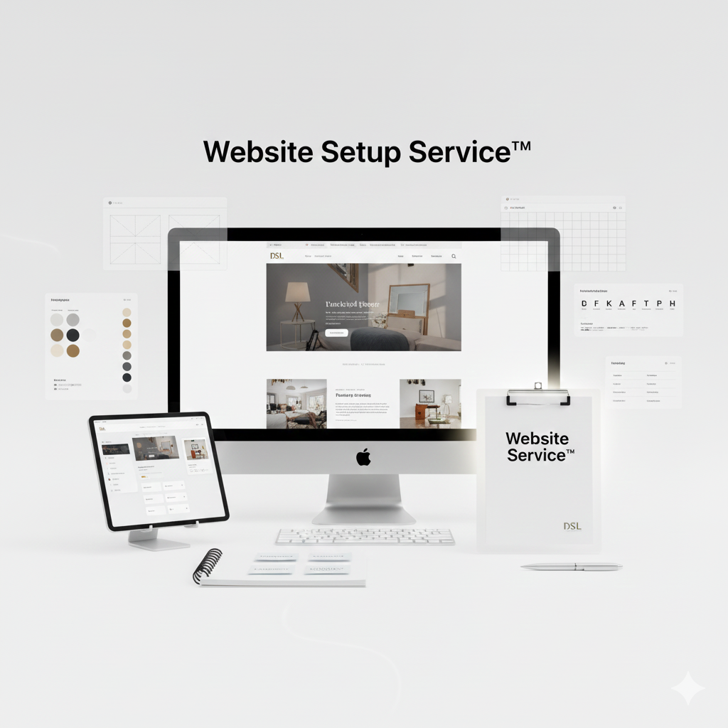 Website Setup Service - Done For You by Digital Systems Lab™